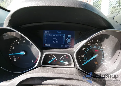2014 Ford Escape Se z USA, uszkodzony, nr VIN 1FMCU0GX4EUC69103